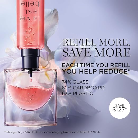 Lancôme La Vie Est Belle Eau de Parfum - Floral Women's Perfume Long Lasting Fragrance with Notes of Iris, Earthy Patchouli, Warm Vanilla & Spun Sugar - Floral & Sweet Perfume for Women