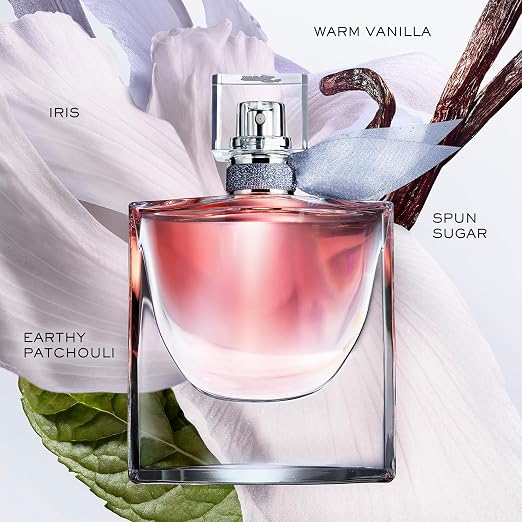 Lancôme La Vie Est Belle Eau de Parfum - Floral Women's Perfume Long Lasting Fragrance with Notes of Iris, Earthy Patchouli, Warm Vanilla & Spun Sugar - Floral & Sweet Perfume for Women